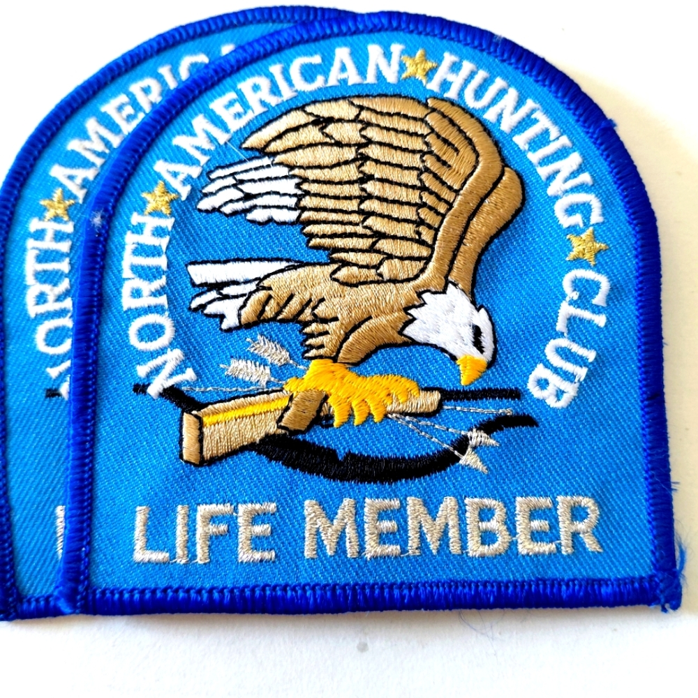 Life Member Patch - Blue and Gold
